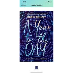Hard cover “A Year to the day” by Robin Benway brand new